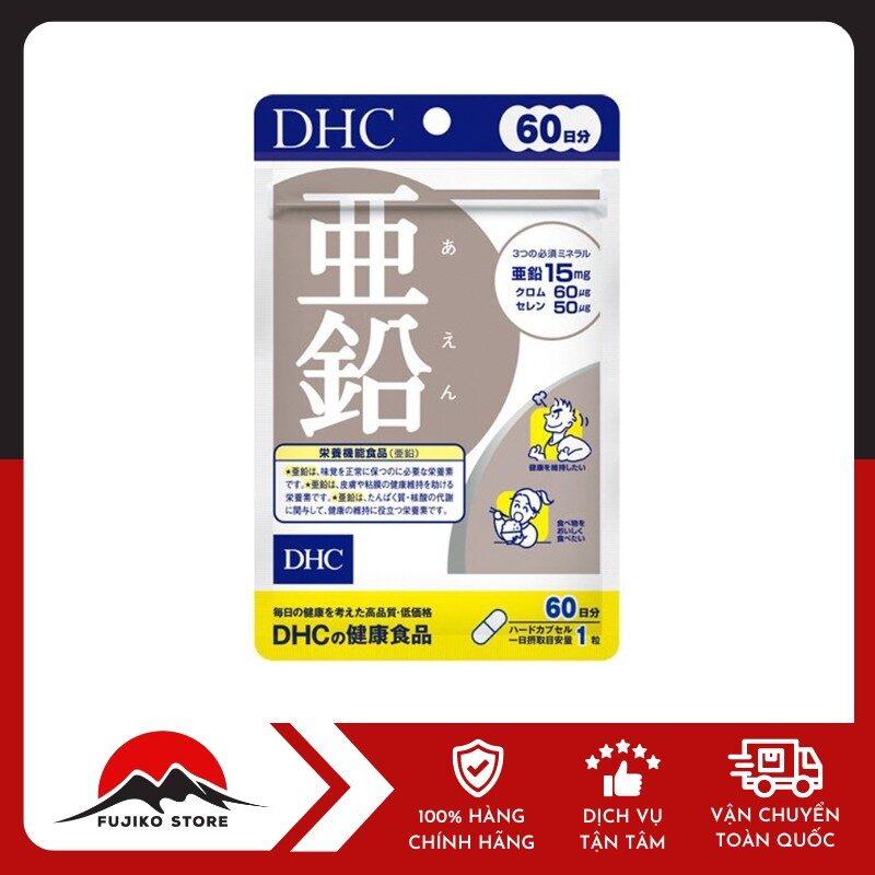 DHC - Viên uống bổ sung kẽm 60 viên