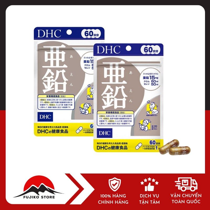 DHC - Viên uống bổ sung kẽm 60 viên