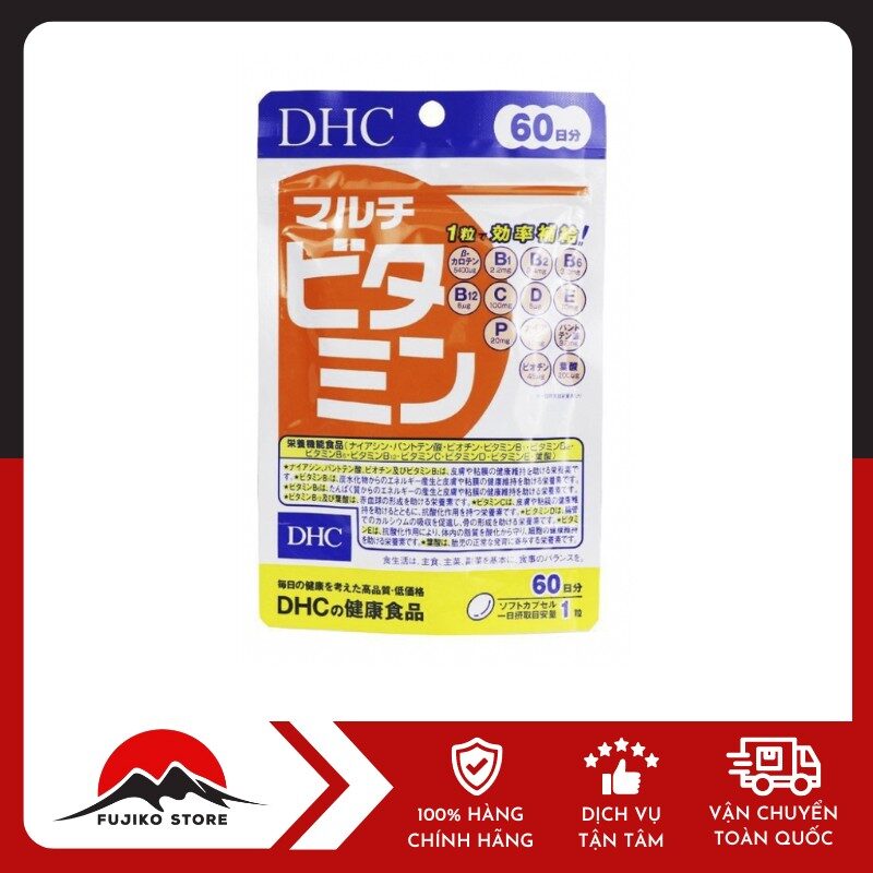 DHC - Viên uống Vitamin tông hợp 60v