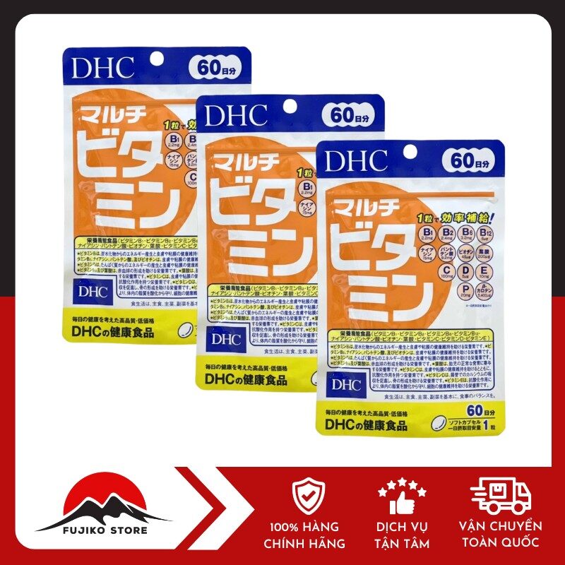 DHC - Viên uống Vitamin tông hợp 60v