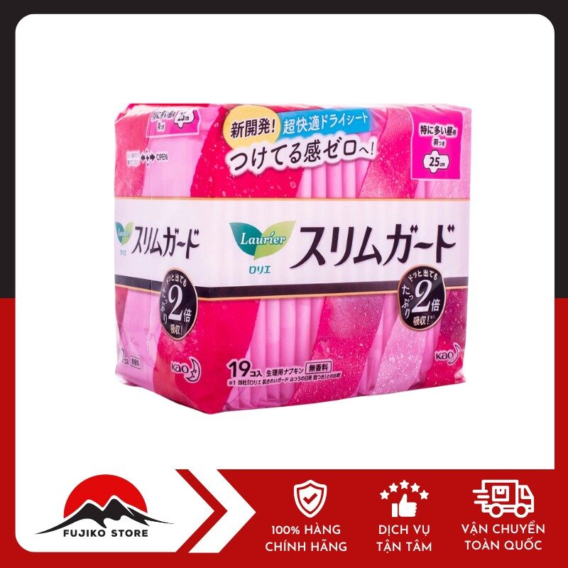 KAO - BVS Laurier Slim Guard có cánh 25cm (19 m)