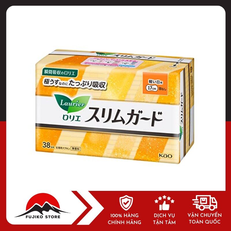 KAO- BVS Laurier Slim Guard k cánh17cm 38 miếng