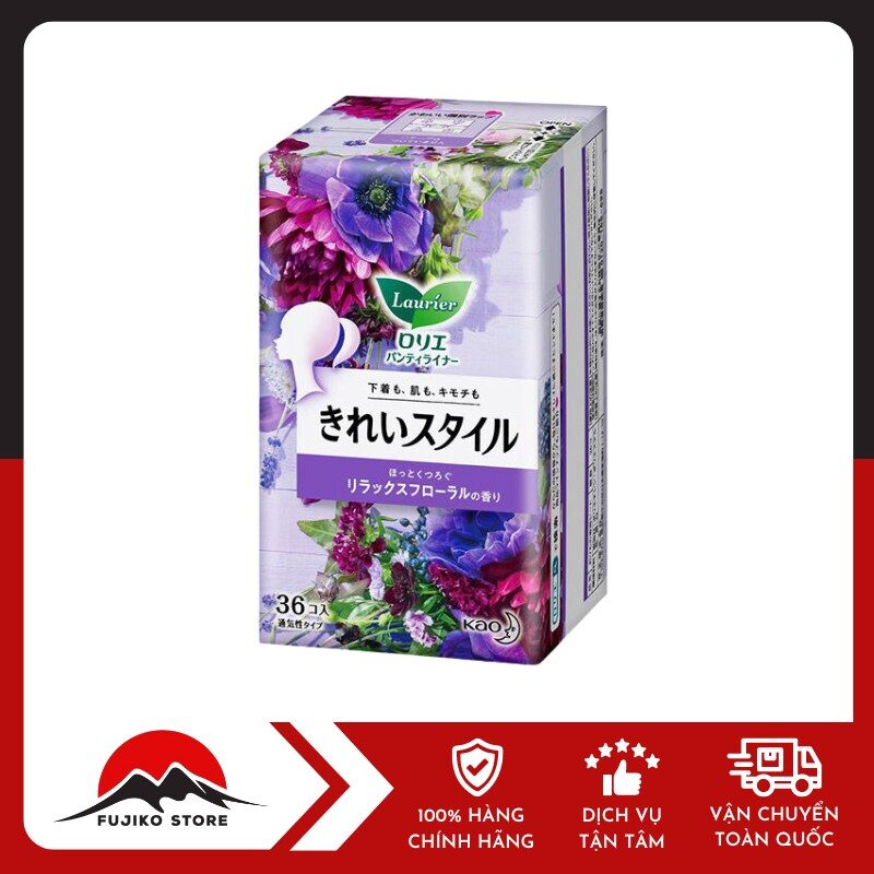 KAO - BVS Laurier hàng ngày Kirei Style (36 miếng)