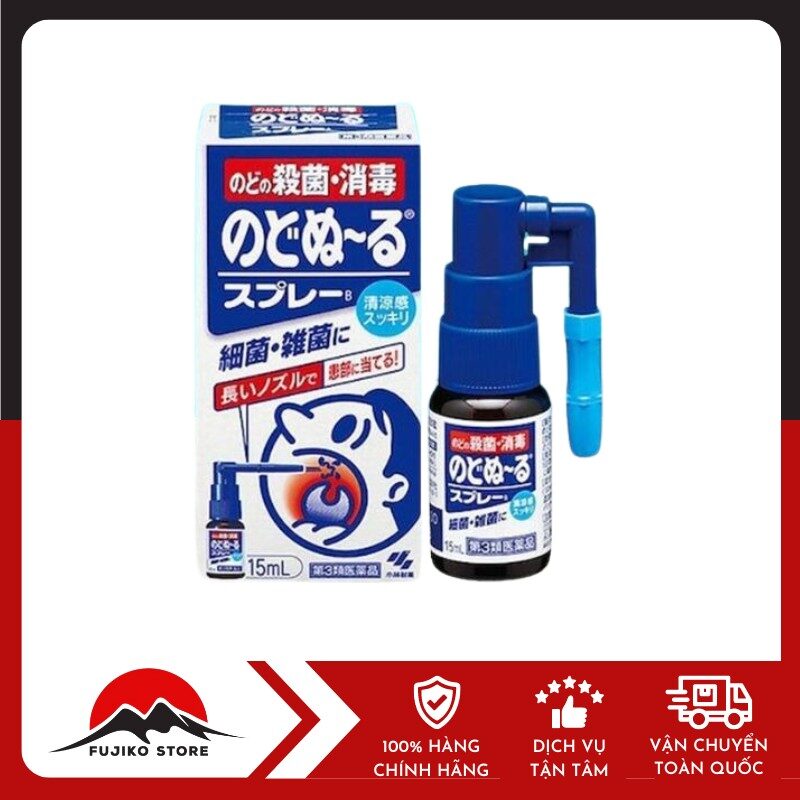KOBAYASHI- Xịt họng khử khuẩn 15ml