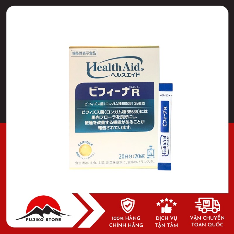 MORISHITA-men-vi-sinh-Health-Aid-Bifina-R-1 MORISHITA - Men vi sinh Health Aid Bifina R 20 gói
