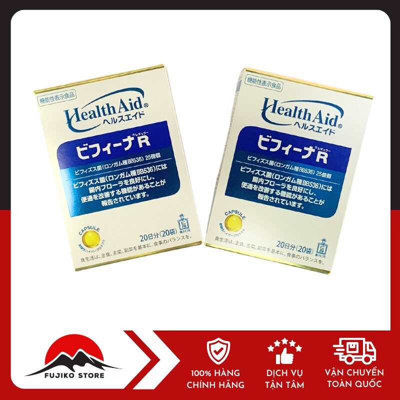 MORISHITA - Men vi sinh Health Aid Bifina R 20 gói