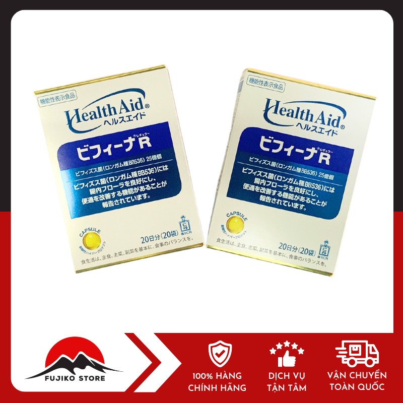 MORISHITA-men-vi-sinh-Health-Aid-Bifina-R-3 MORISHITA - Men vi sinh Health Aid Bifina R 20 gói