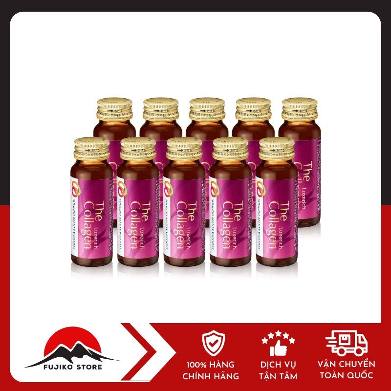 SHISEIDO - The Collagen Luxerich (50ml x 10 lọ)