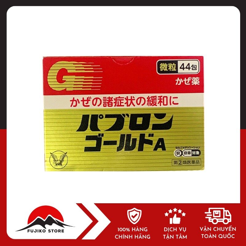 TAISHO- Bột trị cảm cúm Pabron Gold A 44 gói