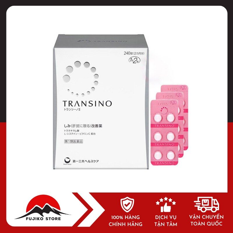 TRANSINO - Viên uống trị nám Transino II (240v)