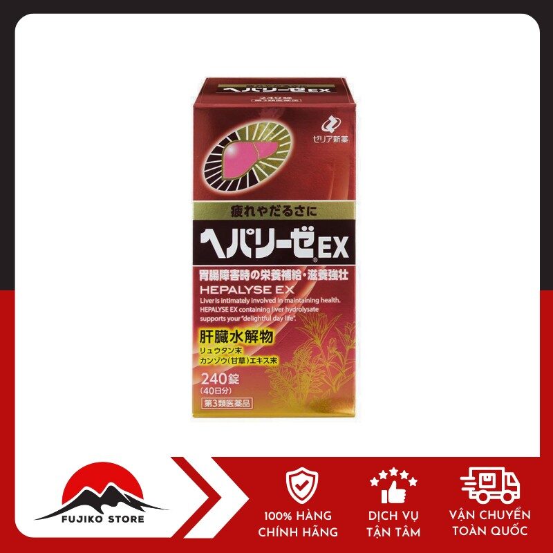 ZERIA - Viên bổ gan&h.trợ tiêu hóa HepalyseEX 240v