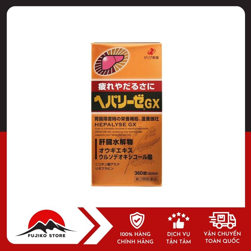 Viên uống bổ gan Hepalyse GX ZERIA