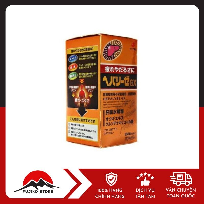 Viên uống bổ gan Hepalyse GX ZERIA