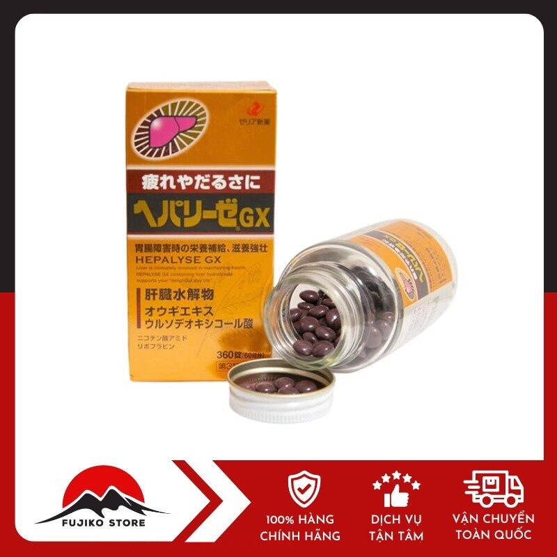 Viên uống bổ gan Hepalyse GX ZERIA