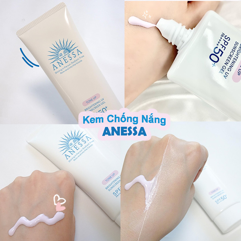 Gel CN Anessa nâng tông SPF50+PA++++ SHISEIDO