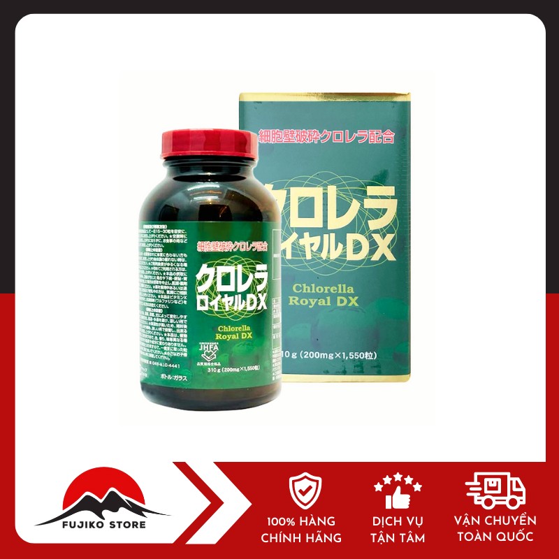 tao-luc-Chlorella-Royal-DX-1550v-1 Tảo lục Chlorella Royal DX 1550 viên