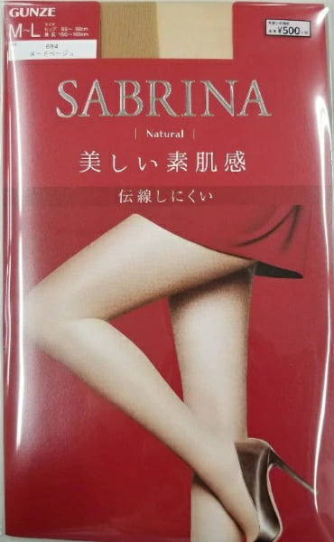 Tất SB410 màu 694 Nude beige size M-L GUNZE