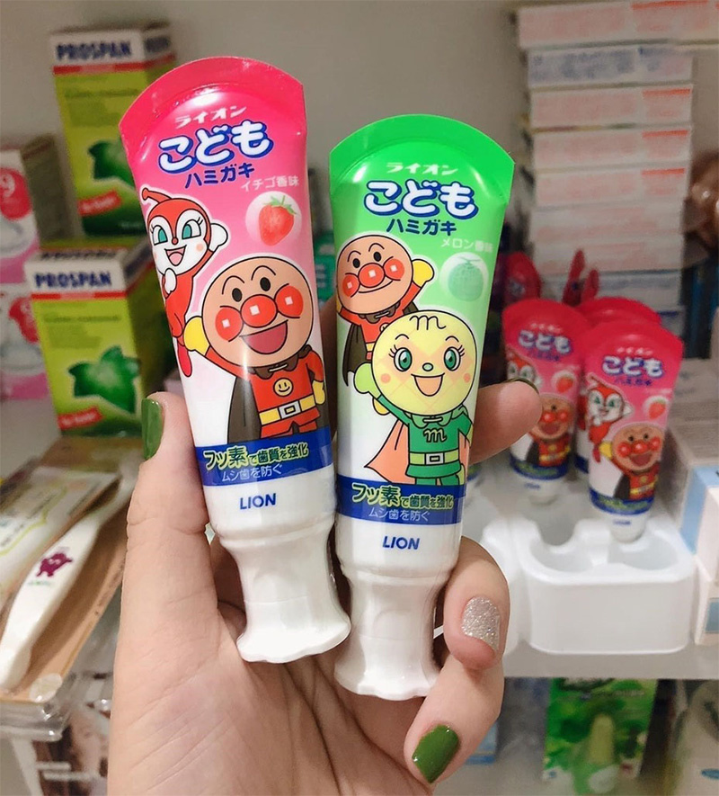 Kem đánh răng cho bé 40g LION