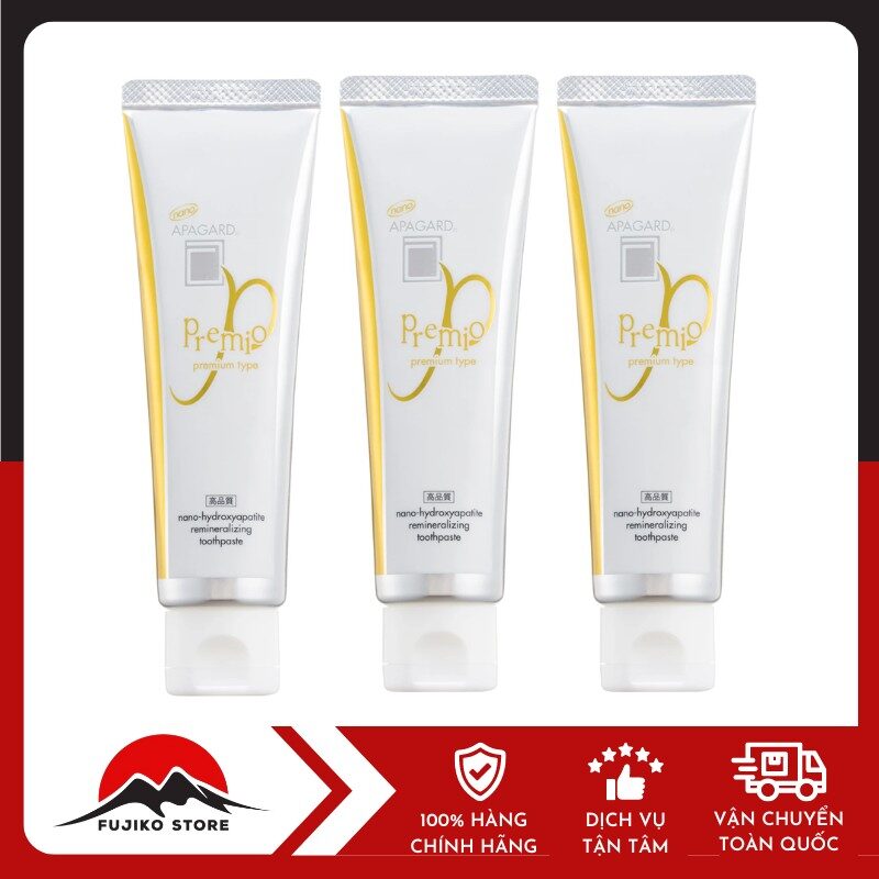 Kem đánh răng siêu trắng răng PREMIO APAGARD