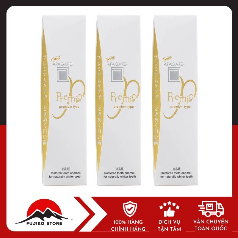Kem đánh răng siêu trắng răng PREMIO APAGARD