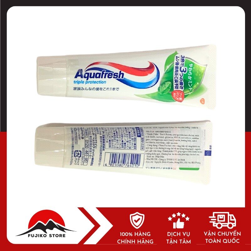Kem đánh răng bảo vệ 3 lần hương bạc hà AQUAFRESH