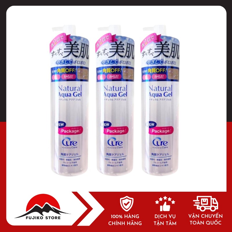 CURE-tay-da-chet-Natural-Aqua-Gel-250g-2 Tẩy da chết Natural Aqua Gel CURE