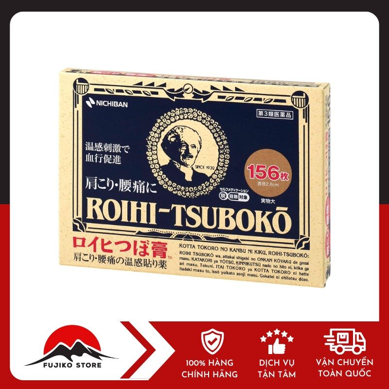 Cao dán huyệt trị đau nhức Roihi Tsuboko