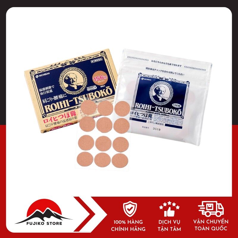 Cao dán huyệt trị đau nhức Roihi Tsuboko