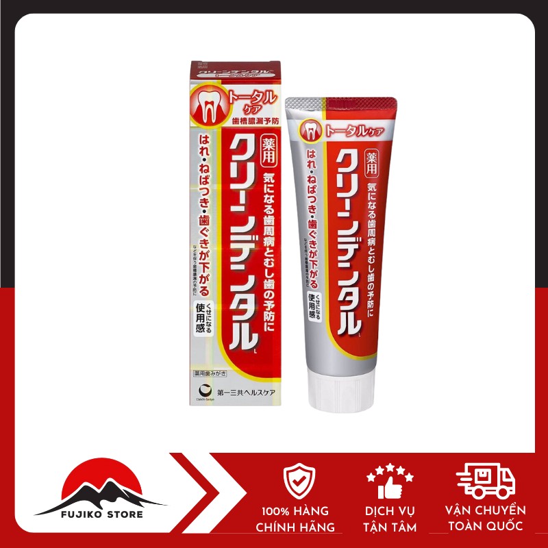 DAIICHI SANKYO-kem-danh-rang-mau-do DAIICHI SANKYO - KĐR chăm sóc toàn diện 100g (màu đỏ)