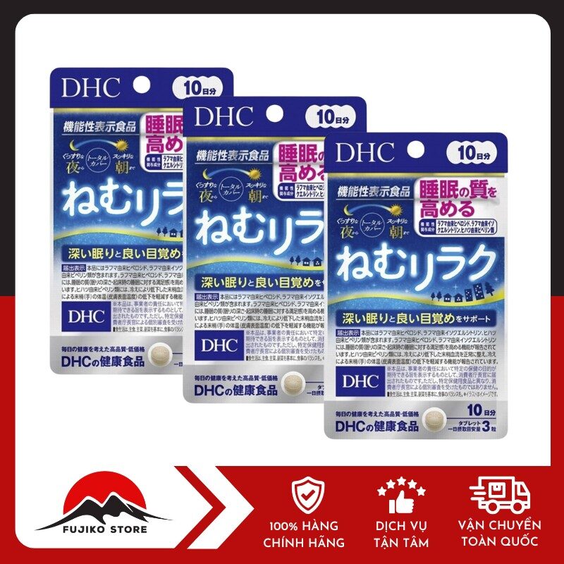 Viên uống hỗ trợ ngủ ngon DHC