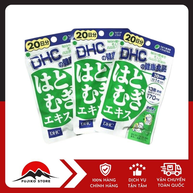 DHC - Viên uống hỗ trợ trắng da Hatomugi 20v