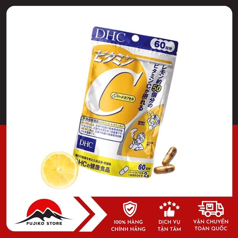 DHC - Viên uống bổ sung vitamin C cho cơ thể 60 ngày (120 viên)