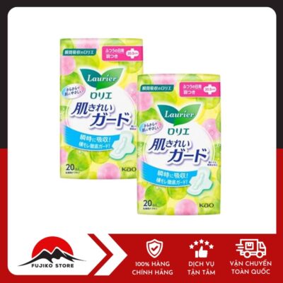 KAO - BVS Laurier hàng ngày cánh 20.5cm 20 miếngx2