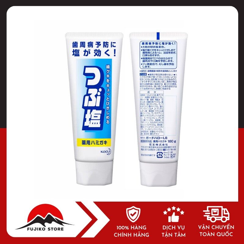 KAO - Kem đánh răng muối (tuýp 180g)