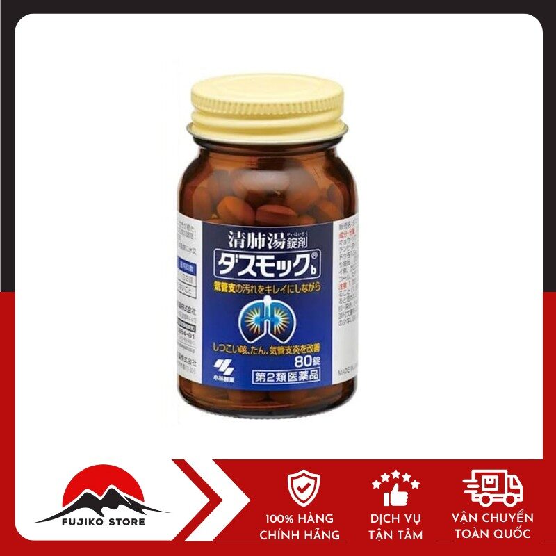 Viên bổ phổi giảm ho, tan đờm 80 viên