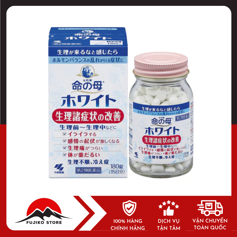 Viên uống điều hòa kinh nguyệt KOBAYASHI 180 viên