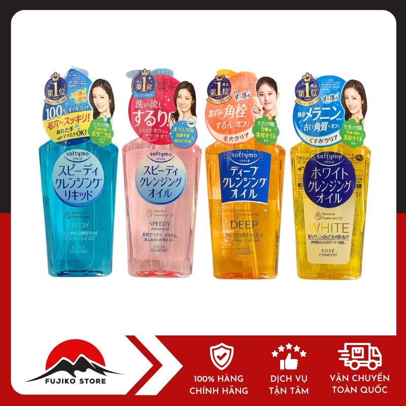 Dầu tẩy trang Softymo KOSE