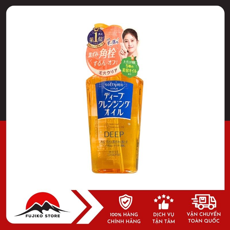 KOSE - Dầu tẩy trang Softymo làm sạch sâu 230ml