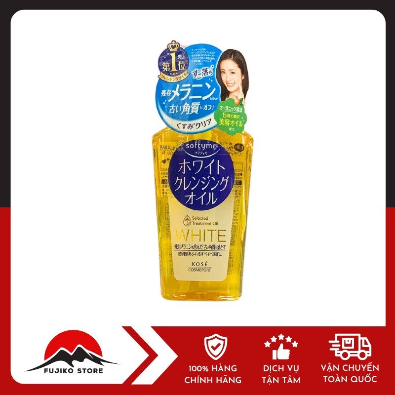 KOSE - Dầu tẩy trang Softymo trắng da 230ml