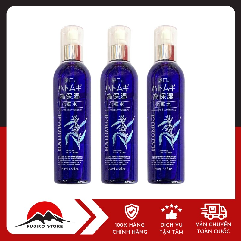 KUMANO-YUSHI-nuoc-hoa-hong-REIHAKU-y-di-250ml-2 Nước hoa hồng dưỡng ẩm, sáng da REIHAKU ý dĩ KUMANO YUSHI