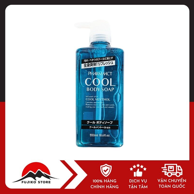 Sữa tắm Pharmaact Men's siêu mát KUMANO YUSHI