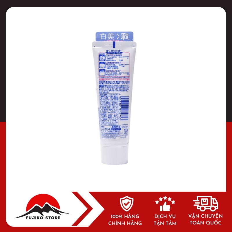 LION-kem-danh-rang-Clinica-sieu-trang-bac-ha-2 Kem đánh răng Clinica siêu trắng hương bạc hà LION 130g