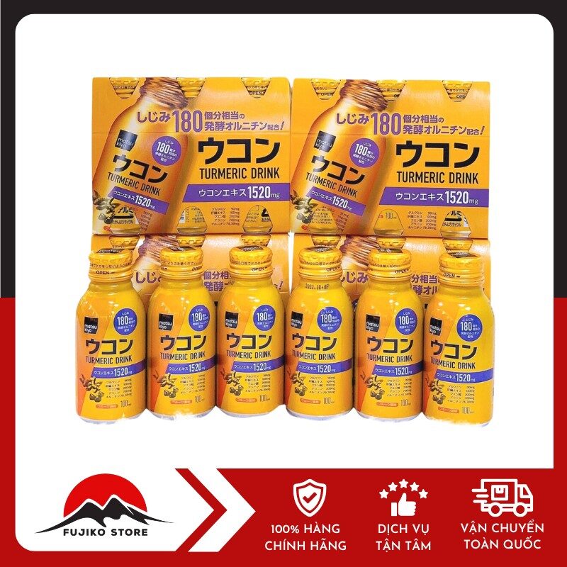 Nước uống tinh chất nghệ giải rượu MARUMAN 100ml