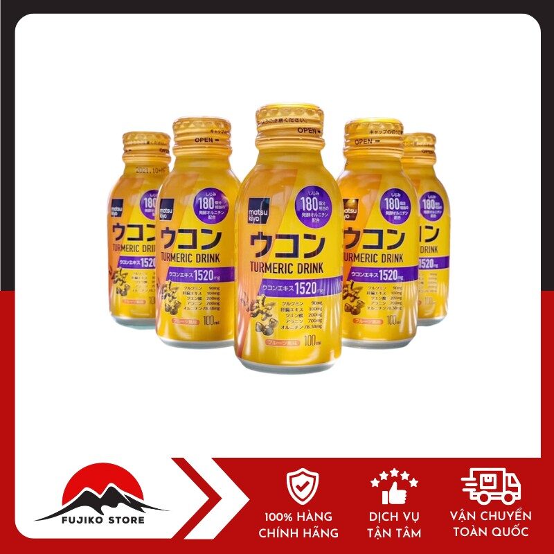 Nước uống tinh chất nghệ giải rượu MARUMAN 100ml