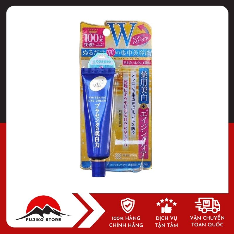 Kem mắt chống nhăn dưỡng sáng 2in1 MEISHOKU