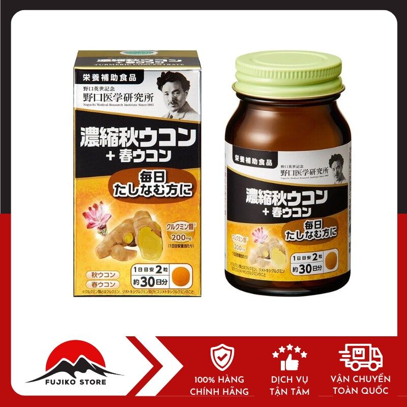 Viên uống tinh nghệ mùa xuân Noguchi 60 viên