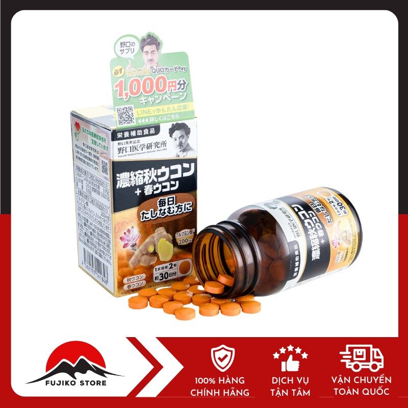 Viên uống tinh nghệ mùa xuân Noguchi 60 viên