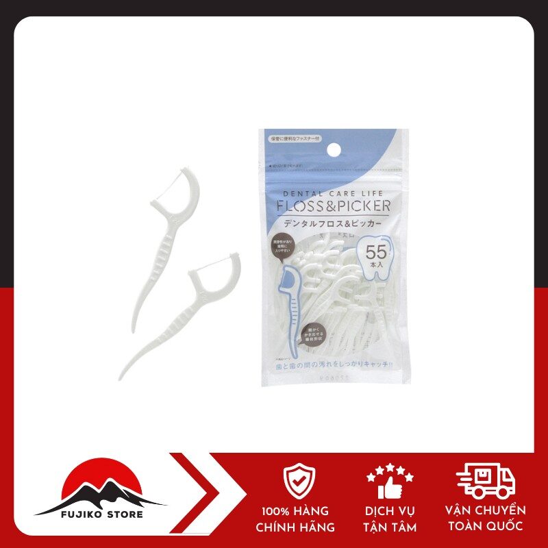 Tăm chỉ nha khoa Floss & picker OKAMURA