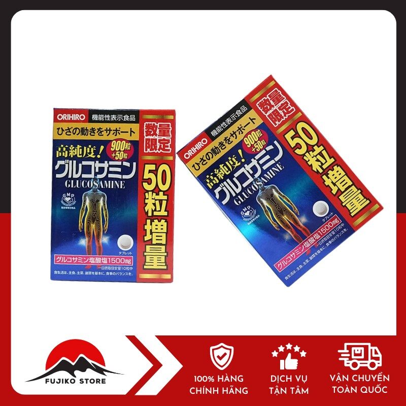 ORIHIRO - Viên uống Glucosamin bổ xương khớp 950 viên