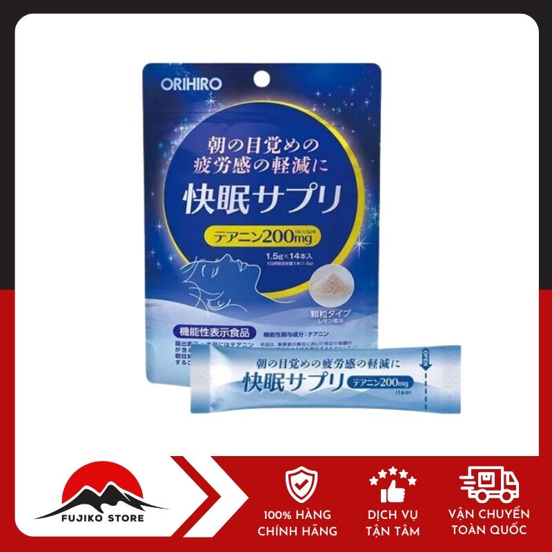 ORIHIRO - Thức uống hỗ trợ ngủ ngon 1.5g x 14 gói